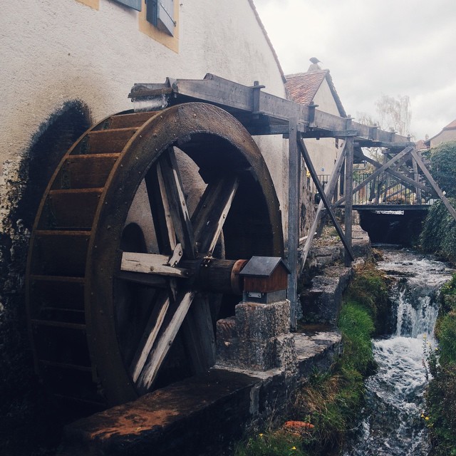 Roue à eau, Saint-Blaise