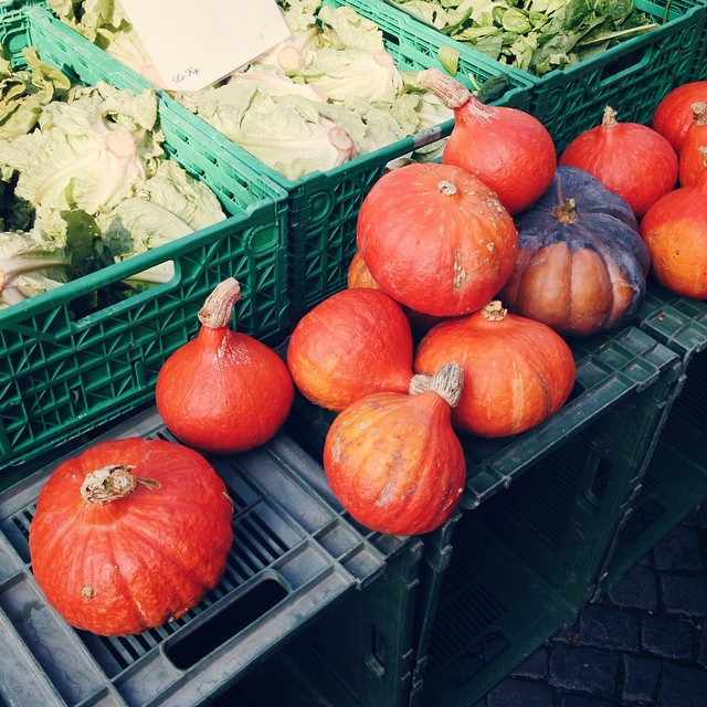 L'automne au marché