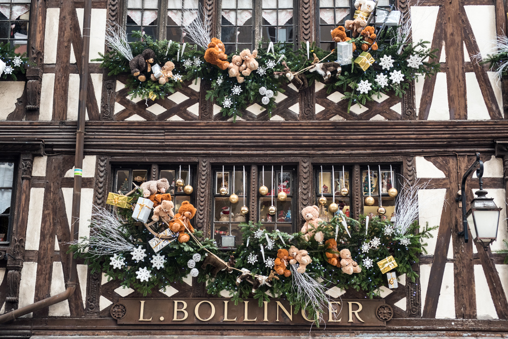 Décorations de Noël à Strasbourg