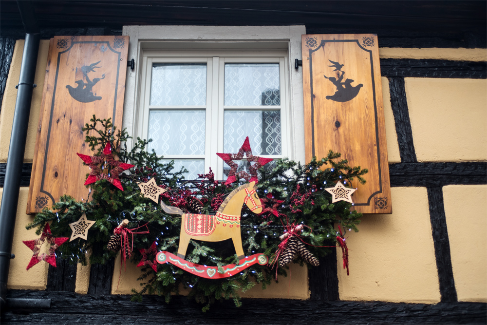 Décorations de Noël à Ribeauvillé