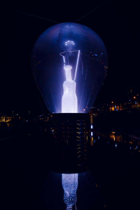 Incandescence – Terrasses de la Guillotière Fête des Lumières 2014 – Incandescence