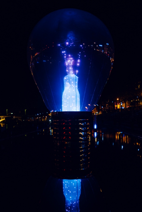 Incandescence – Terrasses de la Guillotière Fête des Lumières 2014 – Incandescence