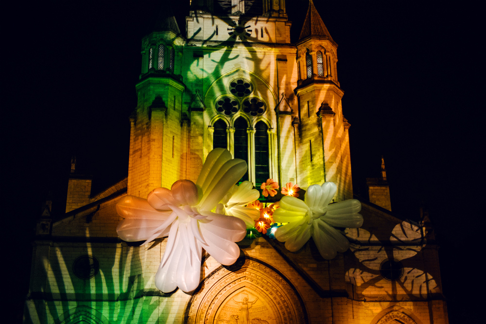 Fête des Lumières 2014 – Wall Flower