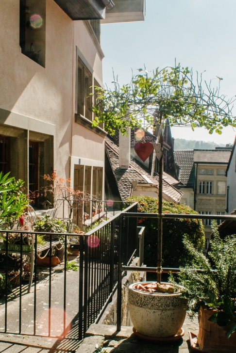 Fribourg – Escaliers du Collège