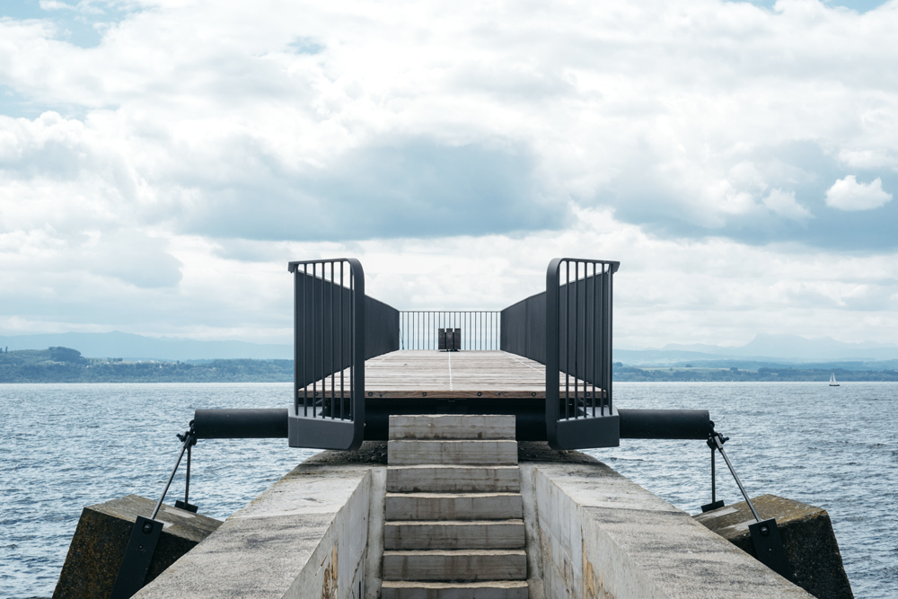 Neuchâtel – Passerelle "Un accès aux utopies"