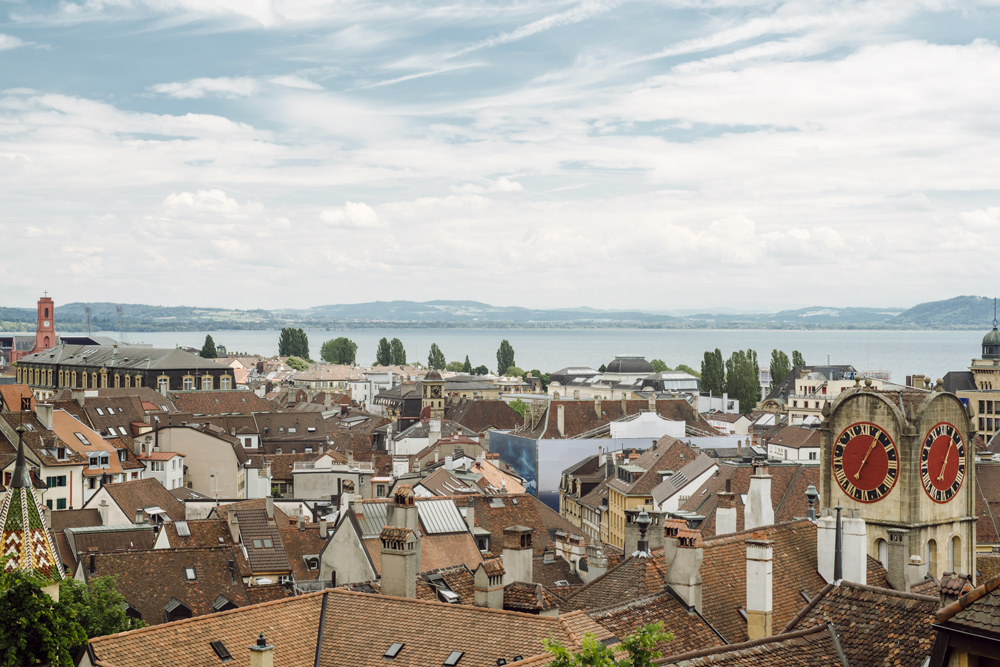 Neuchâtel – Vue depuis le Chateau