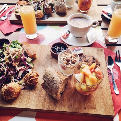 Brunch végétarien chez Bistrot et Chocolat, Strasbourg