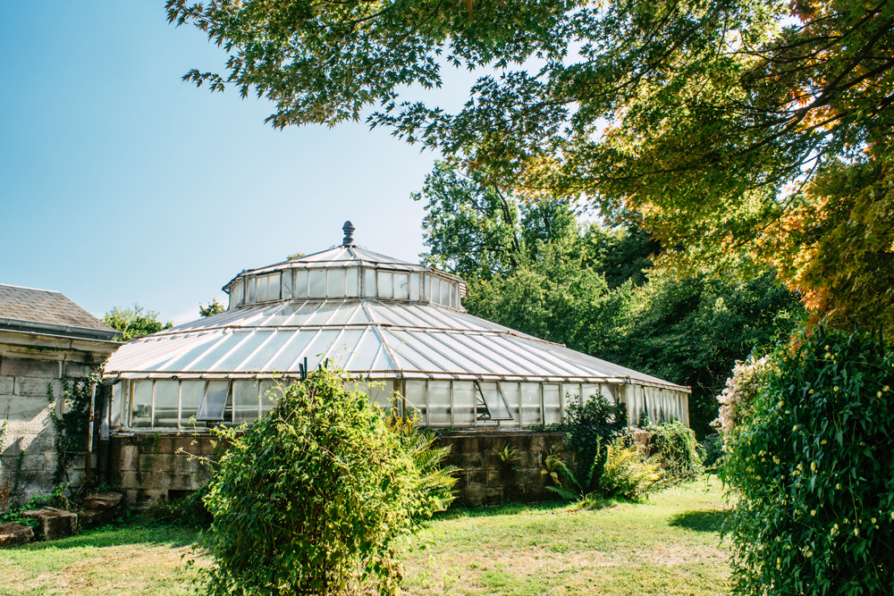 Strasbourg – Jardin botanique de l'Université, serre de Bary