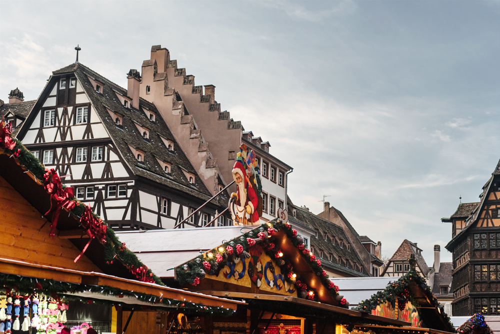 Marché de Noël de Strasbourg – Place de la Cathédrale