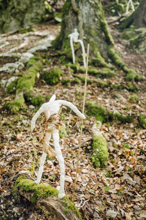 Jardin botanique de Neuchâtel, Land Art 2016 – Le cycle (Yves Chédel, Ruben Pensa, Dominique Huguenin)