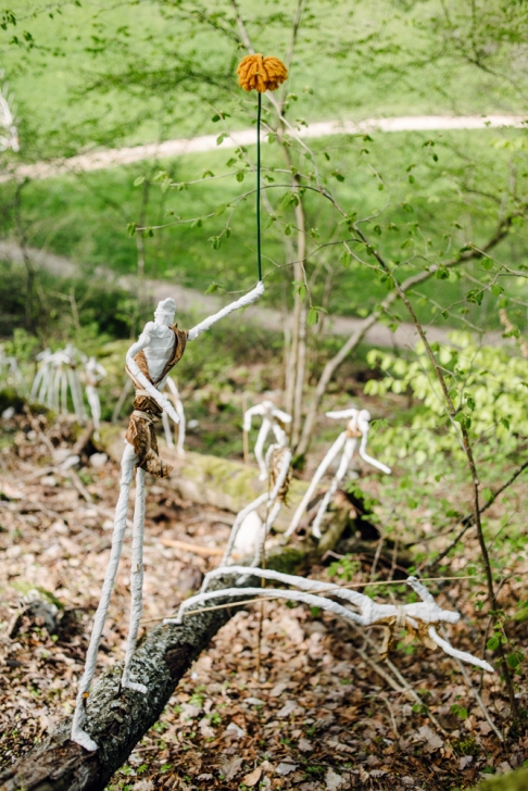 Jardin botanique de Neuchâtel, Land Art 2016 – Le cycle (Yves Chédel, Ruben Pensa, Dominique Huguenin)