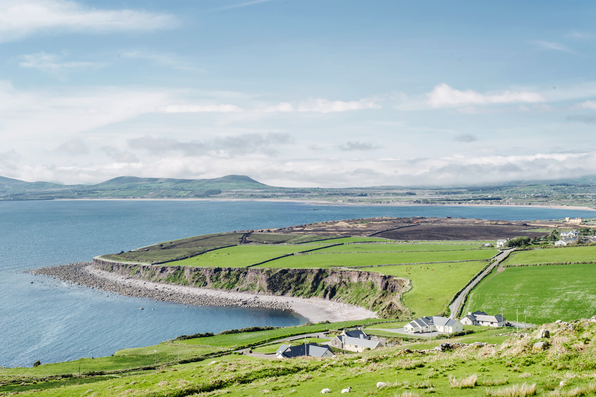 Vue sur la côte Atlantique depuis le Ring of Kerry