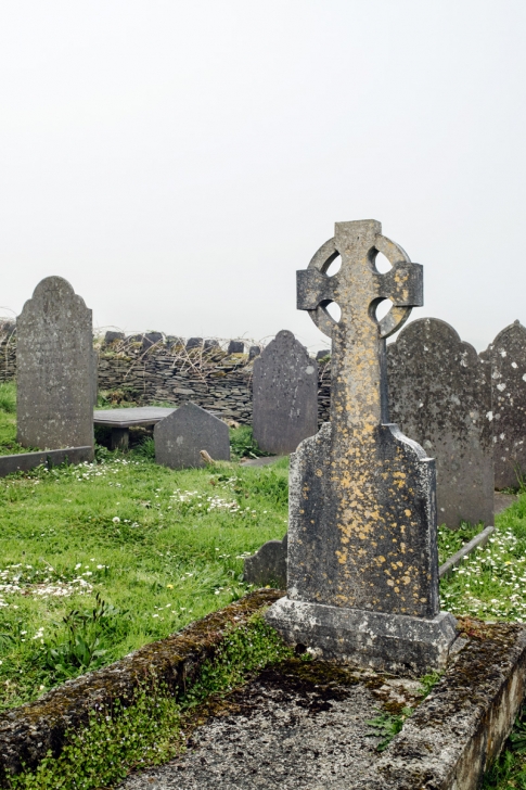 Valentia Island, ancien cimetière – Ring of Kerry