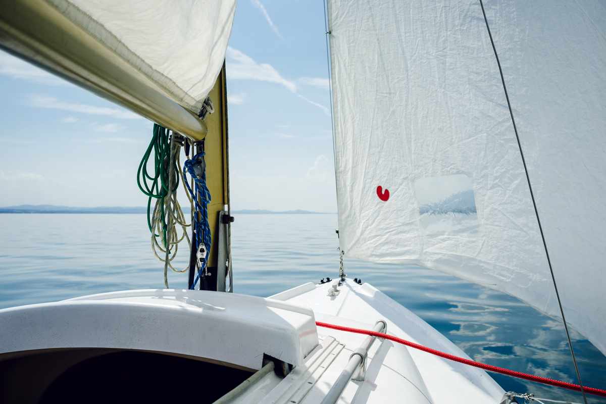 Sortie en bateau sur le lac de Neuchâtel