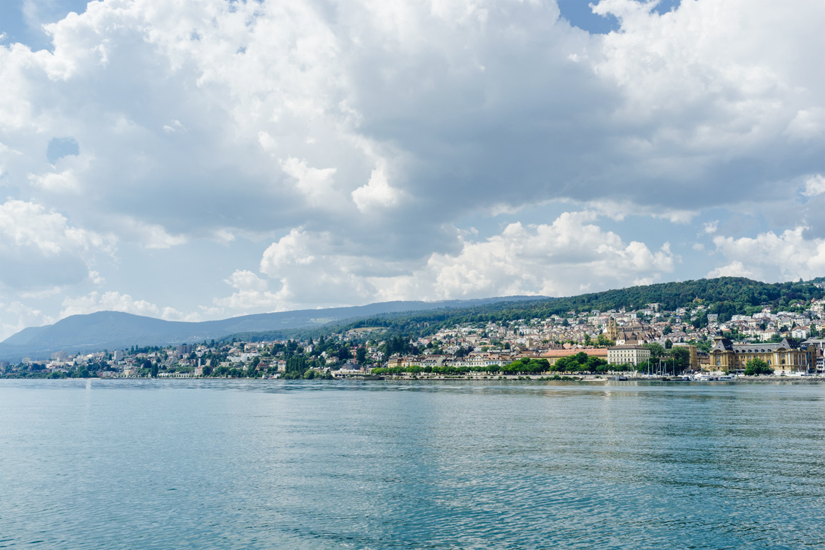 Sortie en bateau sur le lac de Neuchâtel