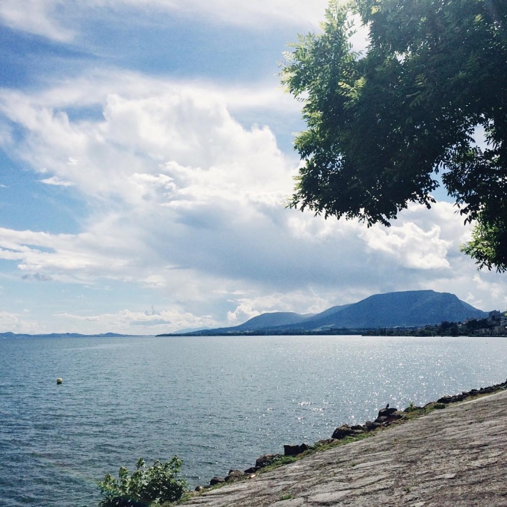 Le bord du lac de Neuchâtel