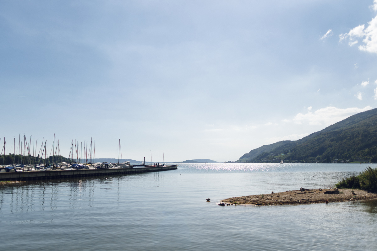 Les rives du lac de Bienne