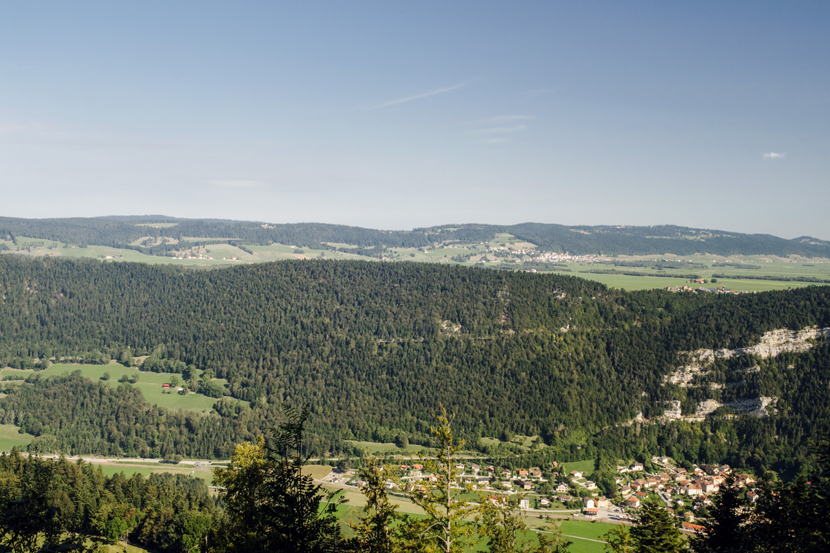 Le Creux du Van – Vue depuis le sentier des 14 contours