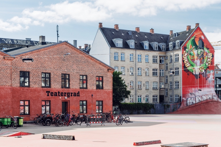 Parc urbain Superkilen, Nørrebro, Copenhague