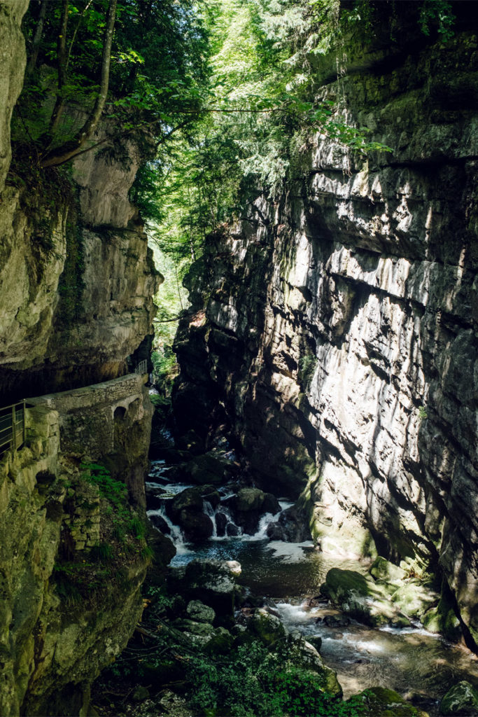 Balade dans les gorges du Taubenloch