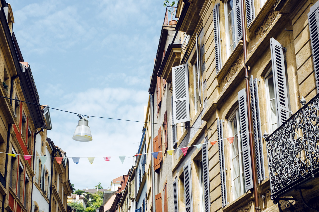 Vieille ville de Neuchâtel, rue des Moulins