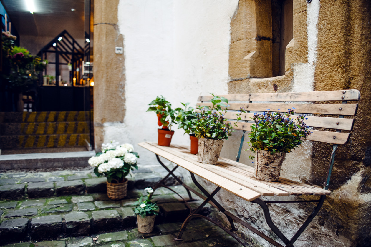 Vieille ville de Neuchâtel, rue des Moulins