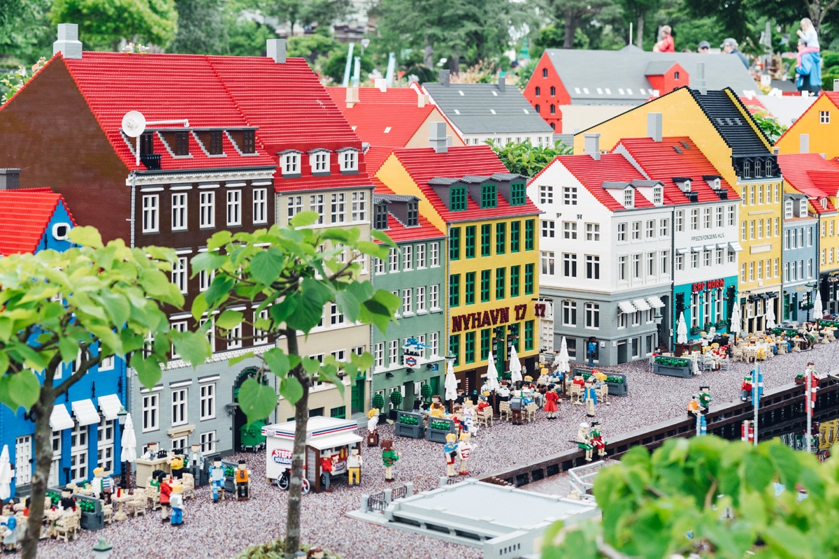 Parc Legoland de Billund, Danemark – Miniland, reproduction de Nyhavn