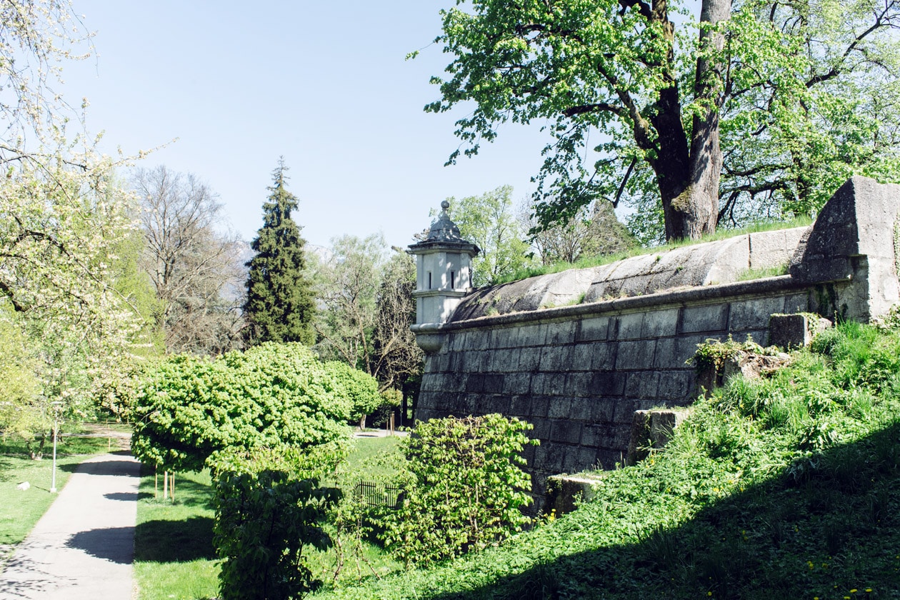 Remparts de la vieille ville de Soleure