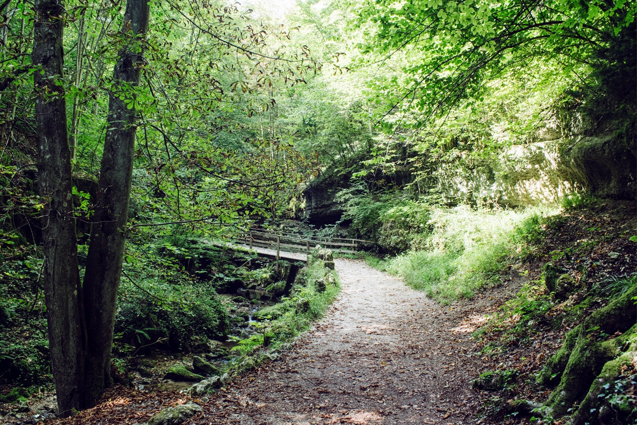 Balade dans les gorges de Sainte Vérène