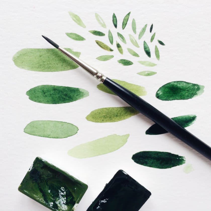 Expérimentations à l'aquarelle