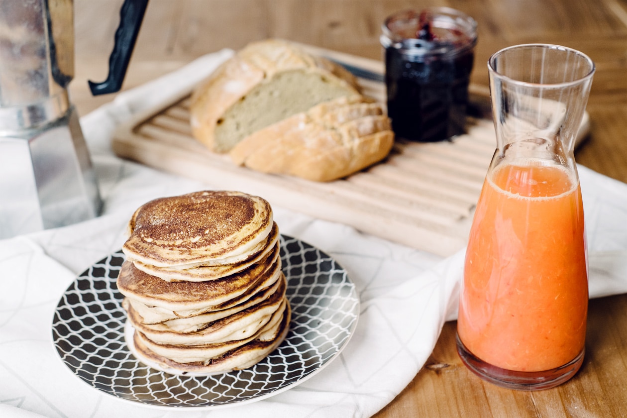 Pancakes végétaliens