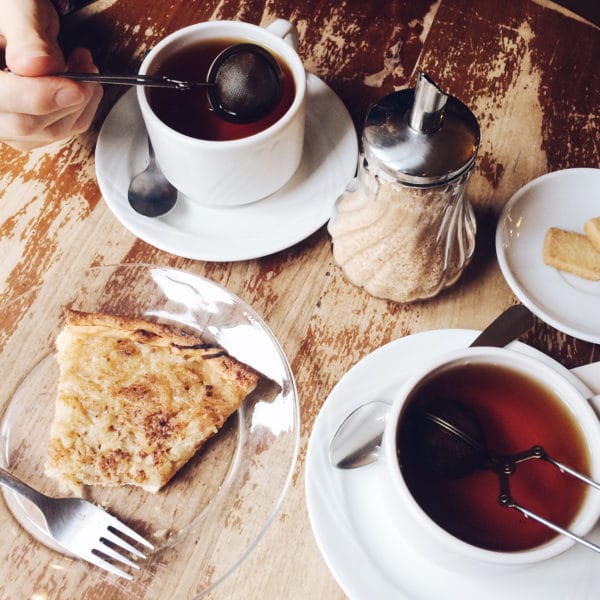 Goûter au café l'Intemporel à Yverdon