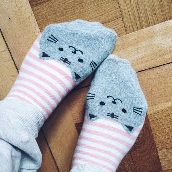 Mes petites chaussettes chat