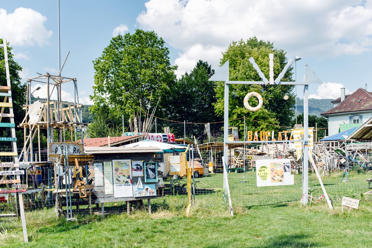 Terrain de la Gurzelen, Bienne – Chantier des enfants