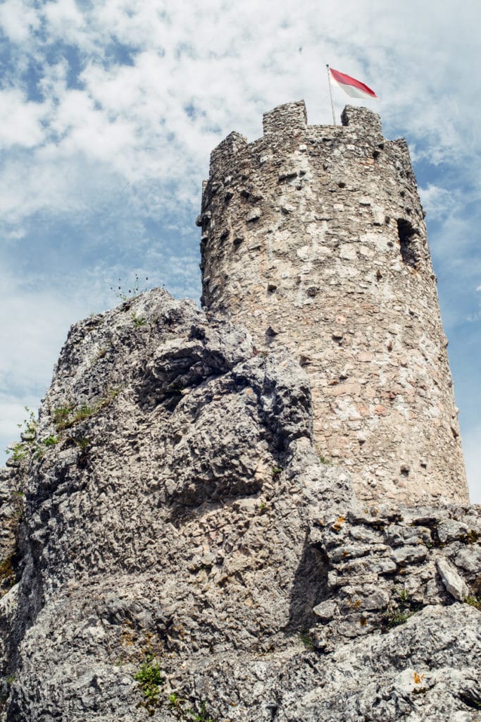Les ruines du Château de Neu-Falkenstein
