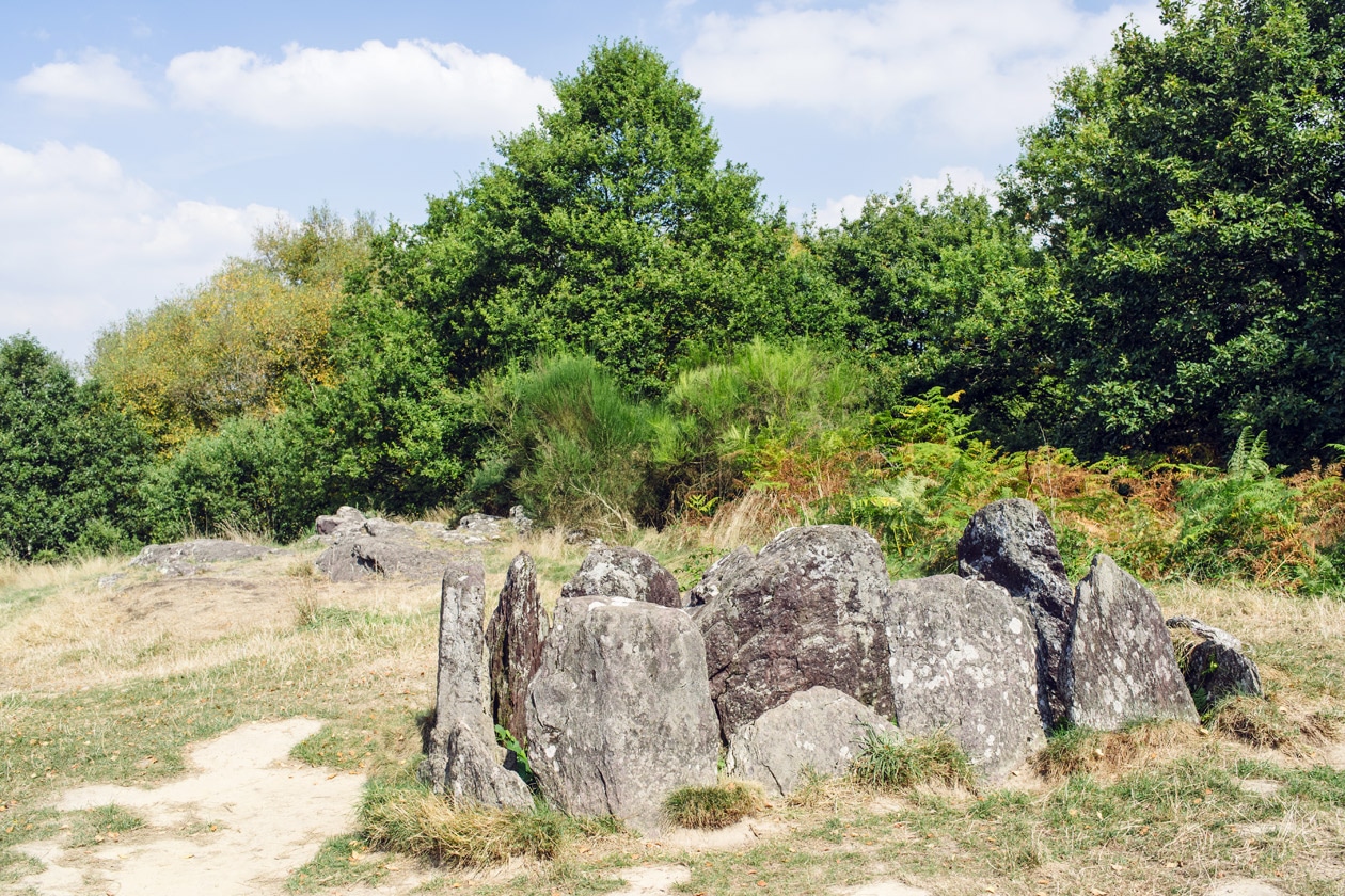 Bretagne, forêt de Paimpont: Hotié de Viviane