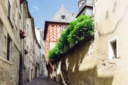 Balade dans les rues du vieux Rennes