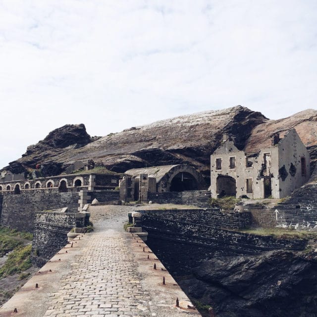 Visite des ruines du fort militaire de l'Îlot des Capucins