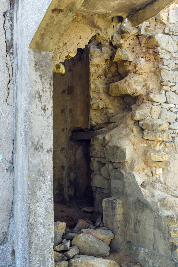 Bretagne: ruines du manoir de Saint-Pol-Roux à Camaret-sur-Mer