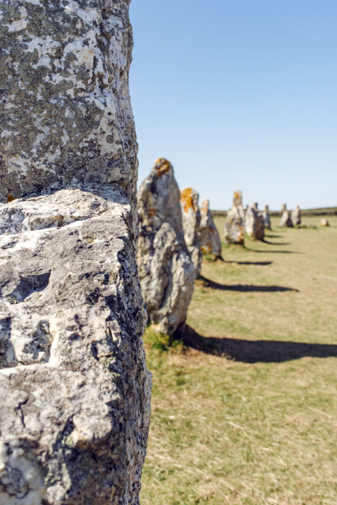 Bretagne: alignements de Lagatjar à Camaret-sur-Mer