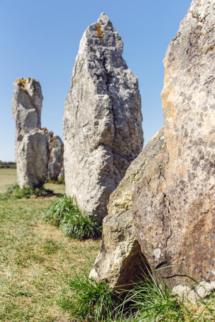 Bretagne: alignements de Lagatjar à Camaret-sur-Mer