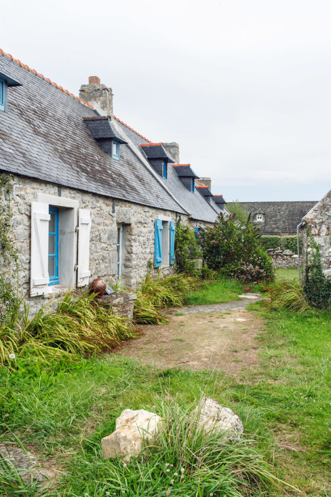 Bretagne: village classé de Rostudel sur la Presqu'ìle de Crozon