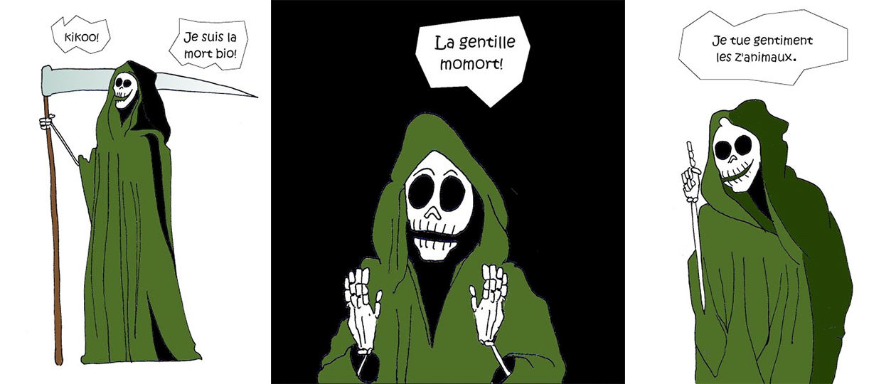 Insolente Veggie, "La mort bio"