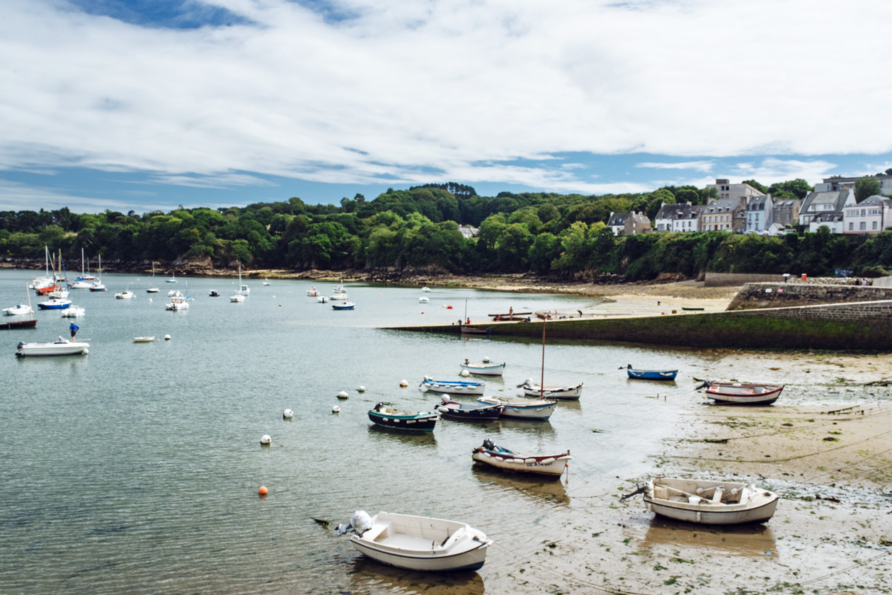 Bretagne: balade dans le port de Douarnenez