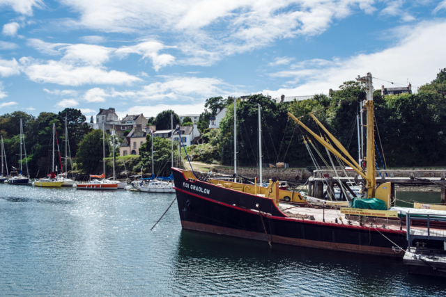 Bretagne: port musée de Douarnenez