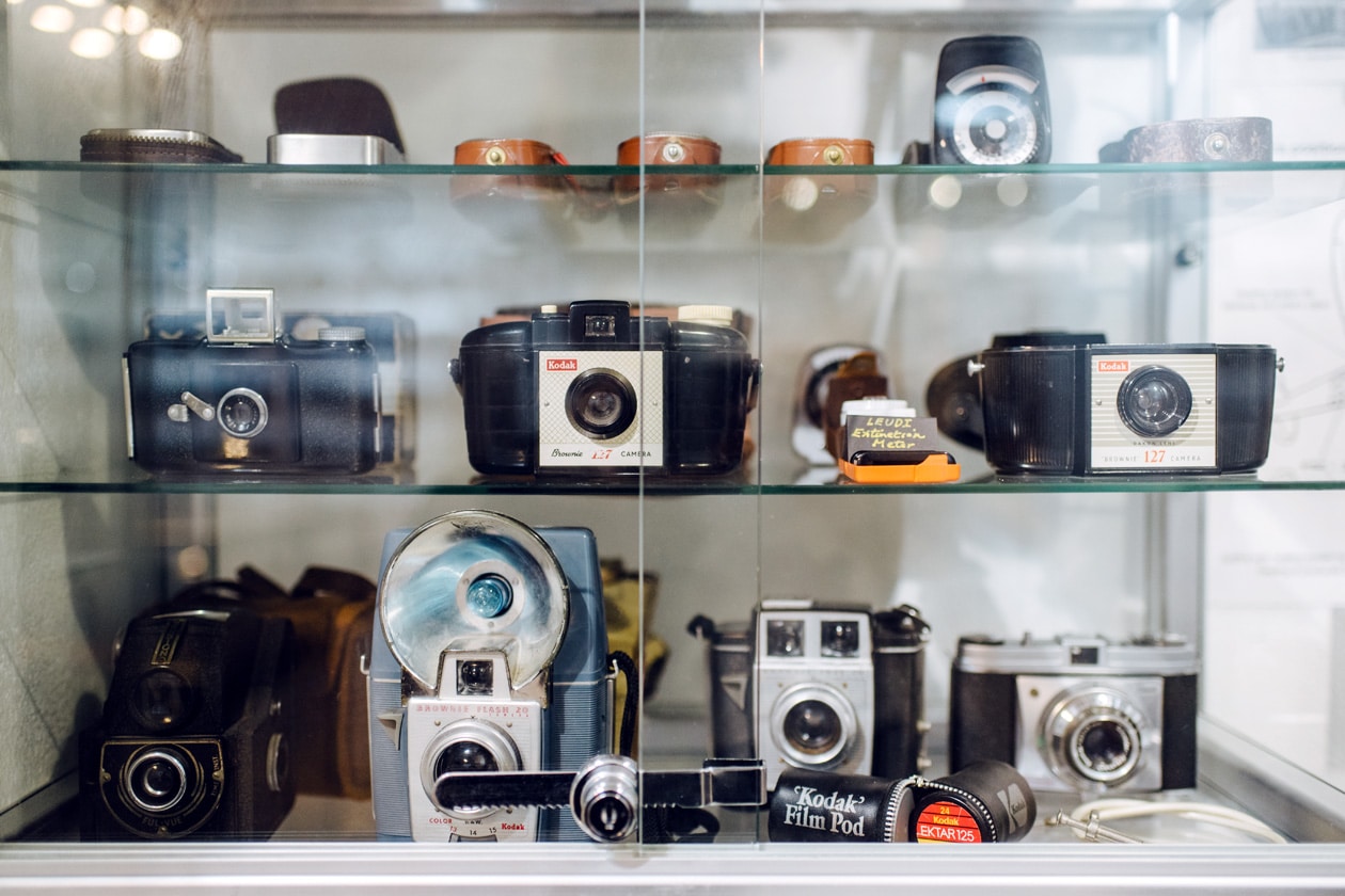 Visite du Camera Museum à Londres – Collection d'appareils photo anciens