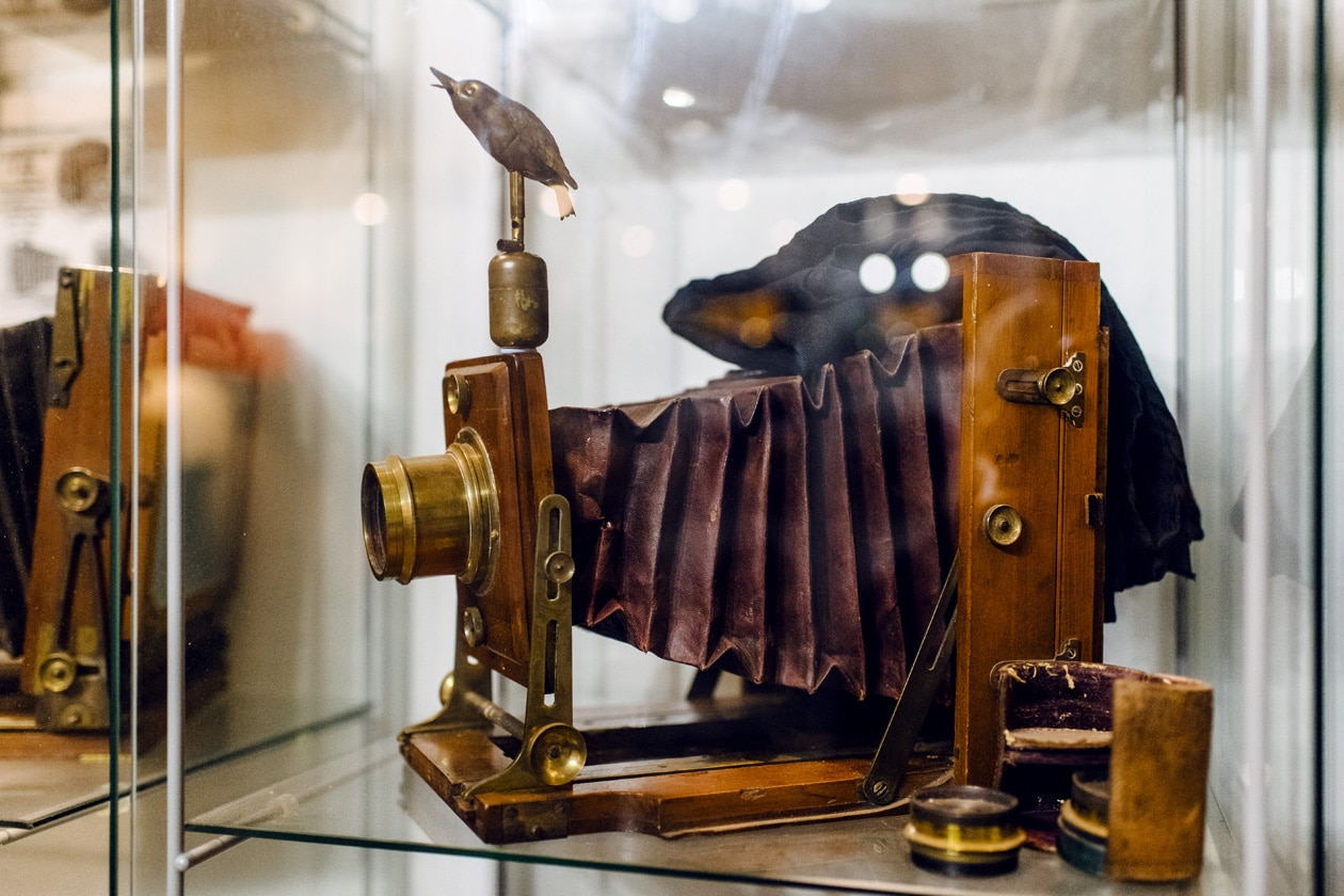 Visite du Camera Museum à Londres – Collection d'appareils photo anciens