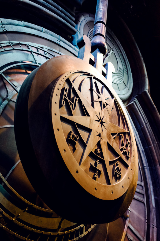 La grande horloge de Poudlard