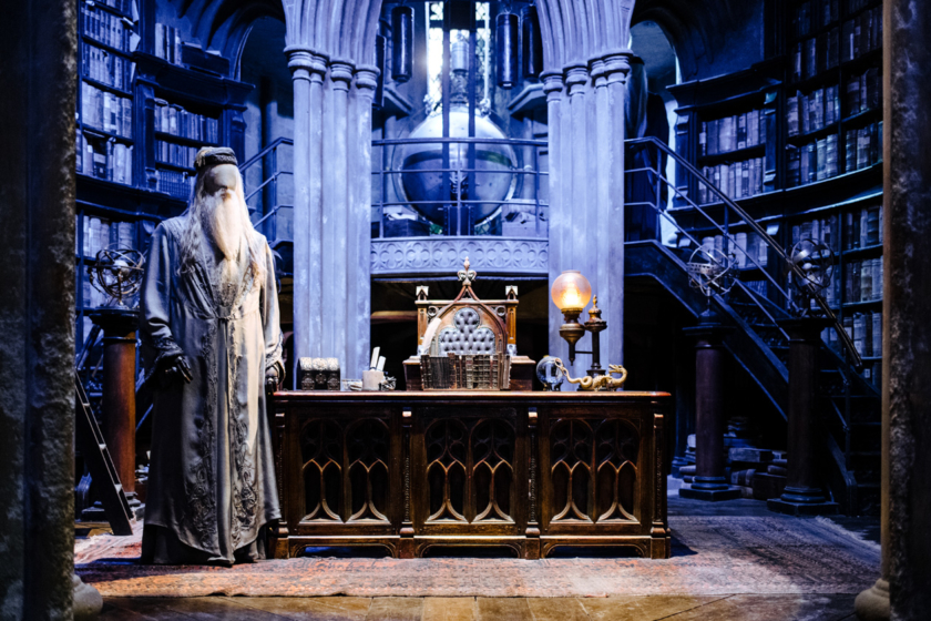 Visite des Studios Harry Potter à Londres – Le bureau d'Albus Dumbledore
