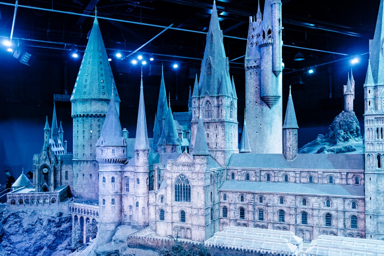 Visite des Studios Harry Potter à Londres – Maquette du château de Poudlard à l'échelle 1:24